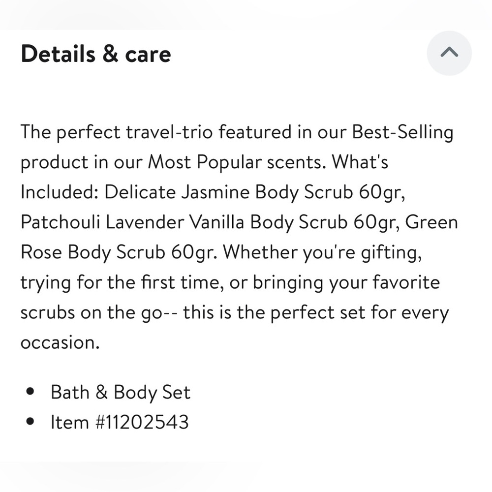 NWT SABON Body Scrub Set - Picture 3 of 5